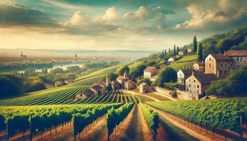 escapade dans les vignobles autour de Lyon