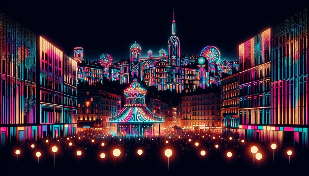 la fête des lumières à Lyon : un rendez-vous international