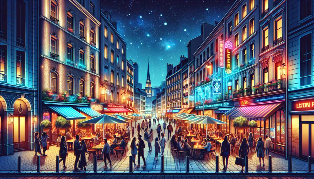 vie nocturne à Lyon : bars, clubs et lieux branchés