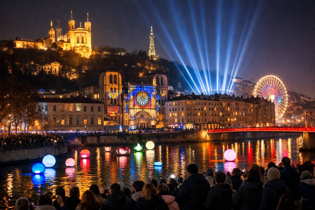 Fête des Lumières à Lyon : où loger et comment organiser son séjour pour en profiter pleinement