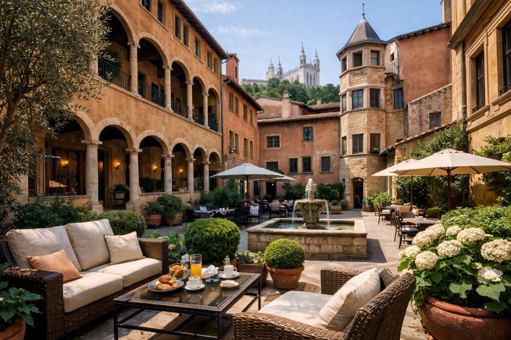 Les meilleurs hôtels dans le Vieux Lyon charme et histoire