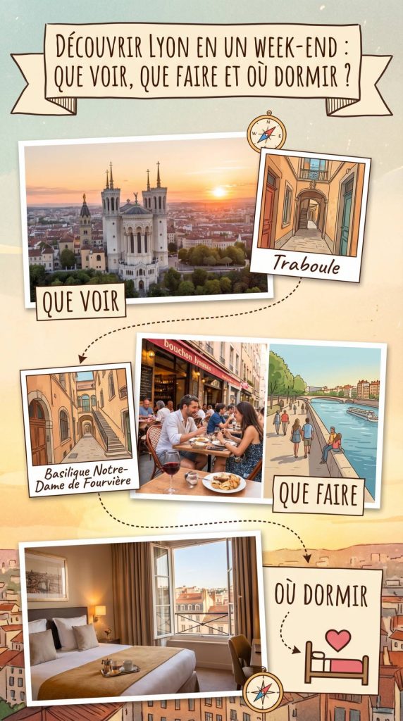 Découvrir Lyon en un week-end : que voir, que faire et où dormir